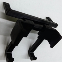 Adjustable car phone holder for cd slot - Thumbnail 2