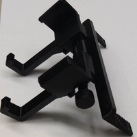 Small Adjustable car phone holder for cd slot 3D Printing 261530