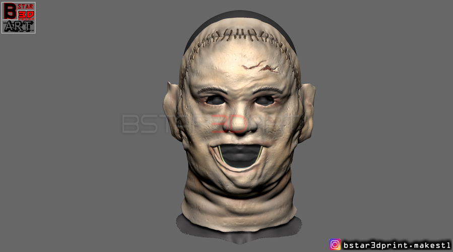 LEATHERFACE Killing Mask - THE TEXAS Chainsaw Massacre  3D Print 261630