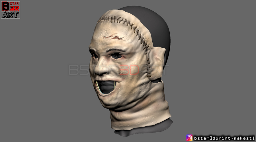 LEATHERFACE Killing Mask - THE TEXAS Chainsaw Massacre  3D Print 261631