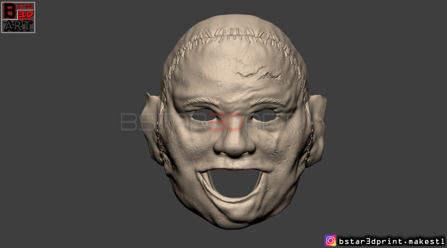 LEATHERFACE Killing Mask - THE TEXAS Chainsaw Massacre  3D Print 261643