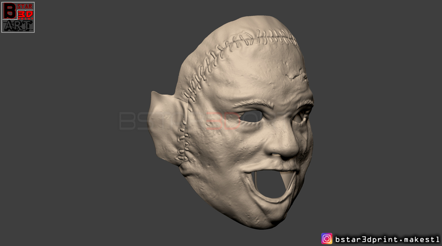 LEATHERFACE Killing Mask - THE TEXAS Chainsaw Massacre  3D Print 261649