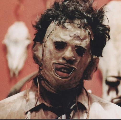 LEATHERFACE Killing Mask - THE TEXAS Chainsaw Massacre  3D Print 261651