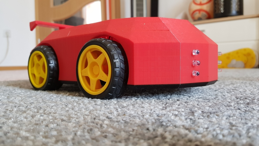 BattleCars - Car football out of a 3d-printer 3D Print 261660