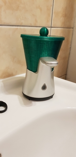 Refillable bottle for DETTOL soap dispenser