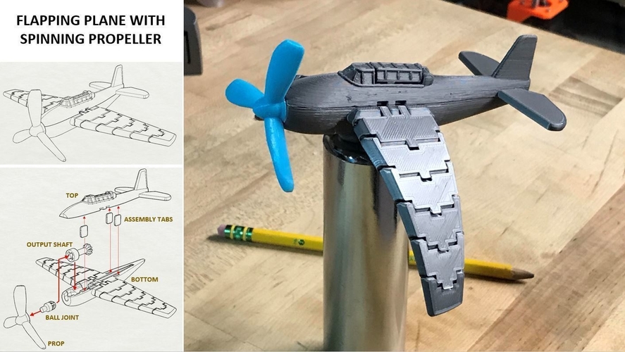 Airplane Toy 3D Print 261710