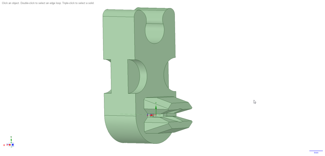 1985 Toyota MR2 hood prop holder 3D Print 261921