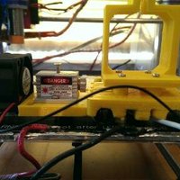 Modified prusa i3 x-carriage with Laser support - Thumbnail 6