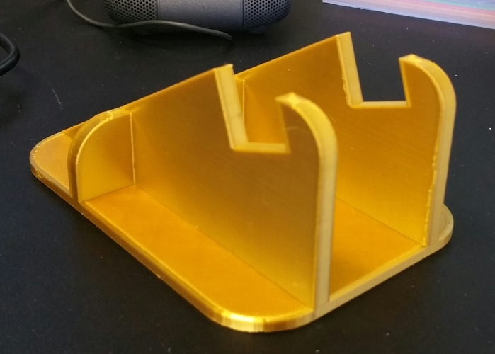 Phone Stand for Phones with Bulky Covers 3D Print 261942