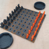 Foldable Chess Set Easy to Transport - Thumbnail 2