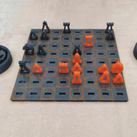 Foldable Chess Set Easy to Transport - Thumbnail 3