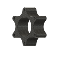 Small 70mm pcd x 30mm Steering Wheel Spacer 3D Printing 262009