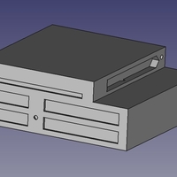 Ender 3 pro triple drawer easy mount - Thumbnail 3