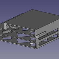Ender 3 pro triple drawer easy mount - Thumbnail 4