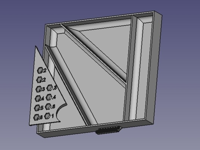 Ender 3 pro triple drawer easy mount 3D Print 262046