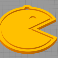 Pac-Man Keychain - Thumbnail 3