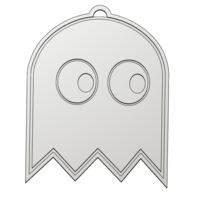 Pac-Man GHOST Keychain - Thumbnail 2