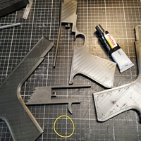  rubber gun / pistola de goma (ligas) - Thumbnail 3