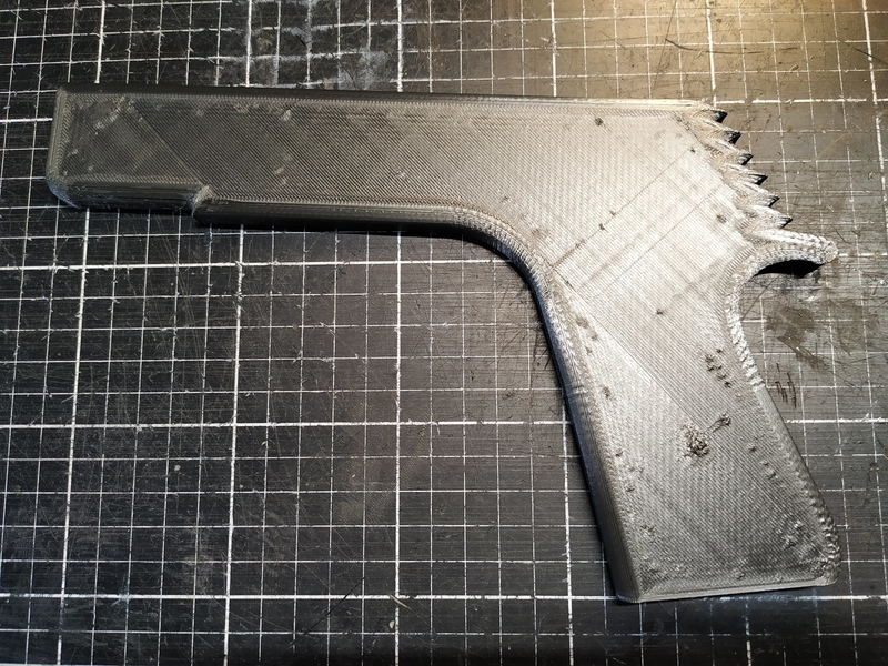  rubber gun / pistola de goma (ligas)