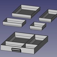 Ender 3 pro triple drawer easy mount - Thumbnail 15