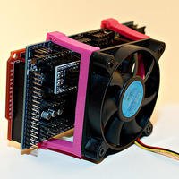 Simple 60mm fan bracket for RAMPS - Thumbnail 3