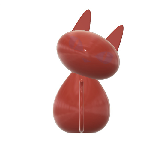 Desktop kitty container  3D Print 262393