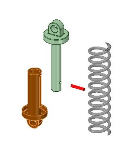 Shock Absorber 3D Print 26244