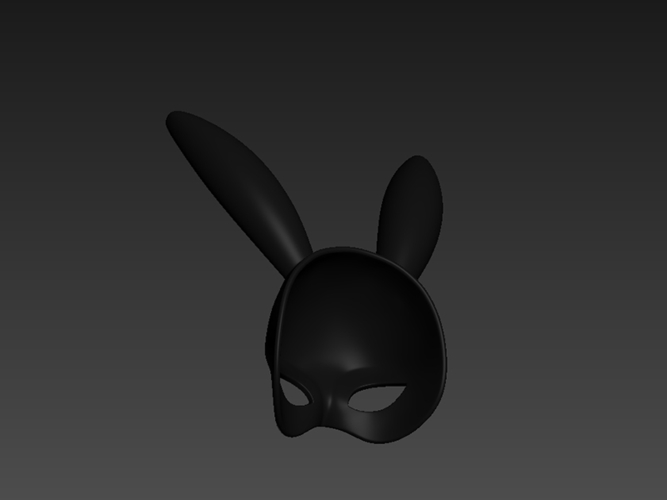 Rabbit Mask 3D Print 262710