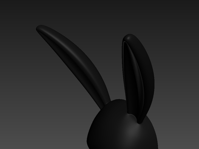 Rabbit Mask 3D Print 262713