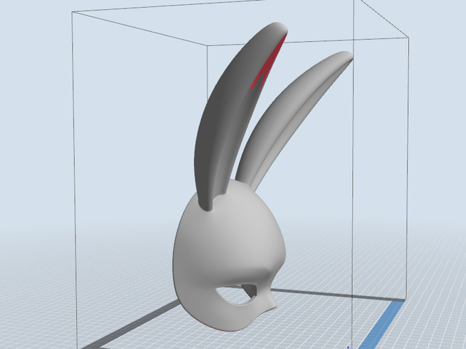 Rabbit Mask 3D Print 262717