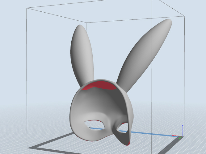 Rabbit Mask 3D Print 262718
