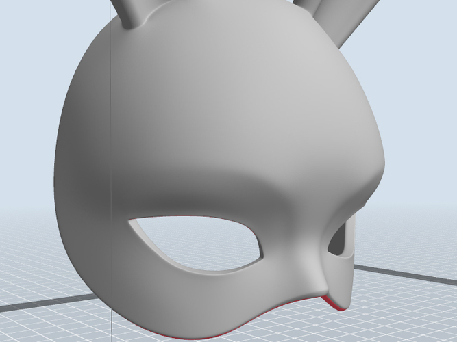 Rabbit Mask 3D Print 262720