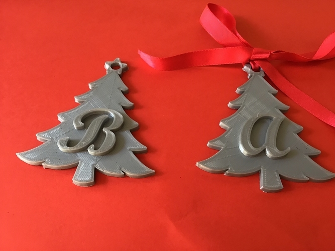 CHRISTMAS TREE 3D letters stl file
