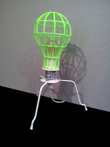 Lightbulb Mesh Lampshade 3D Print 26279