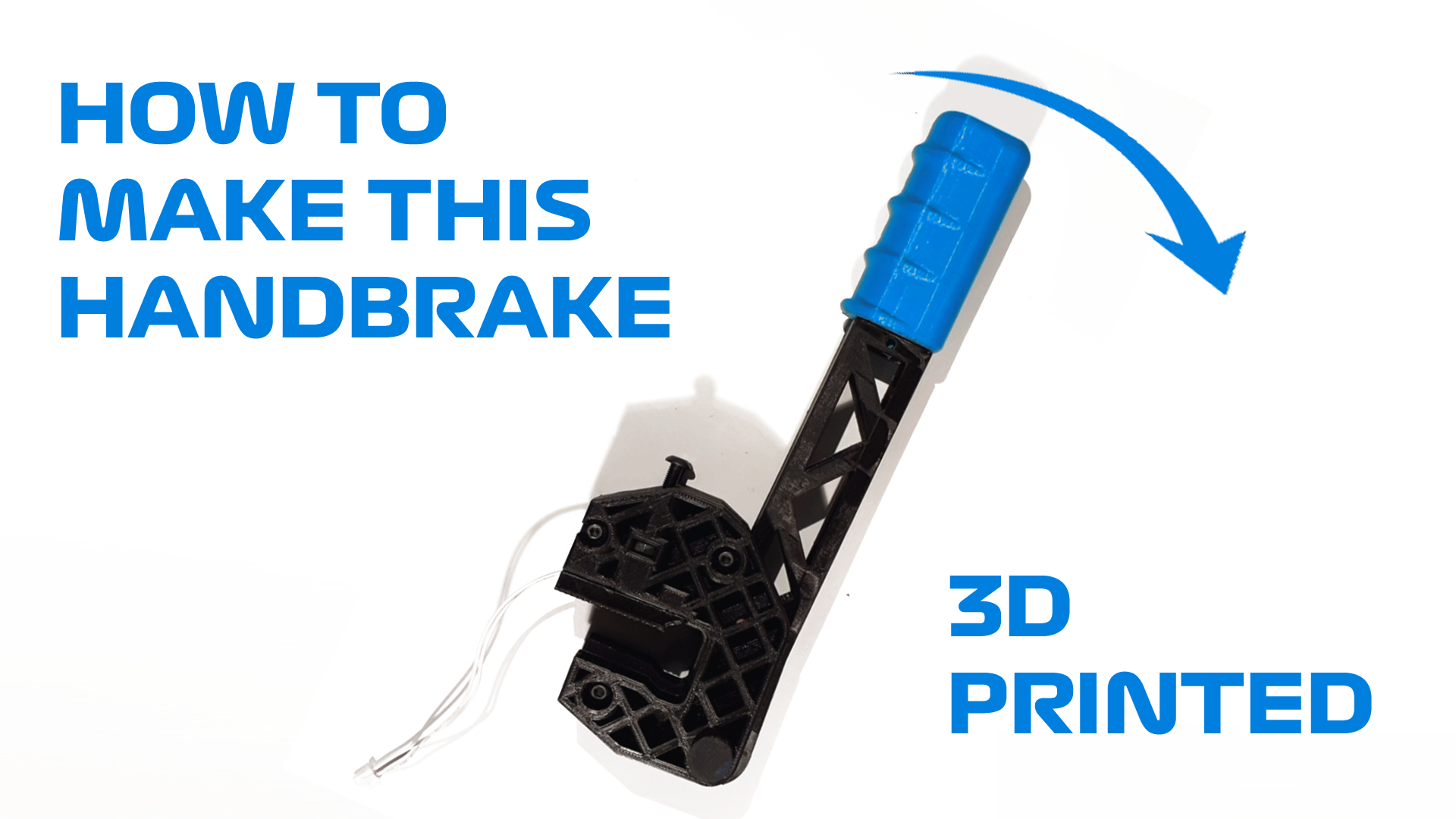 3D-printed Handbrake @ Pinshape