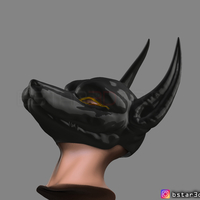 Anubis - Anpu - ancient Egyptian god Mask for cosplay - Thumbnail 7