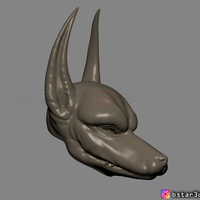 Anubis - Anpu - ancient Egyptian god Mask for cosplay - Thumbnail 14