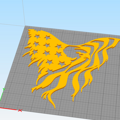 American Eagle 3D Print 262998