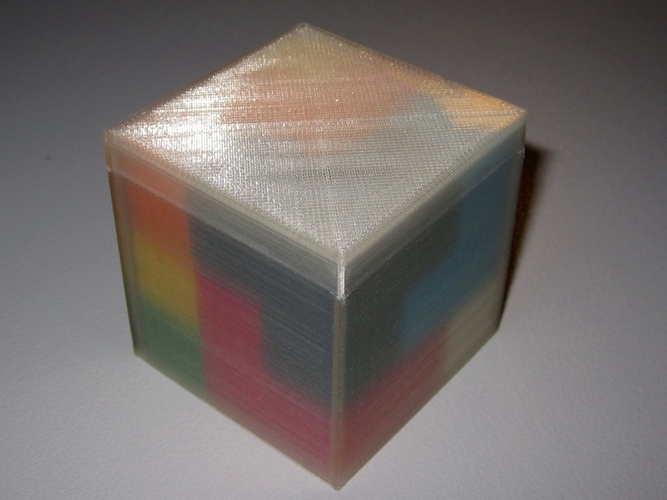 Soma Puzzle Cube & Box 3D Print 263109