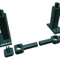 Quick change toilet paper holder for replacing older holders - Thumbnail 1