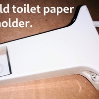 Quick change toilet paper holder for replacing older holders - Thumbnail 3