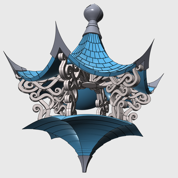 Air Temple Bird House