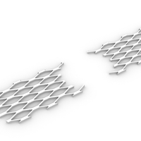 Audi honeycomb grill 3D print model - Thumbnail 5