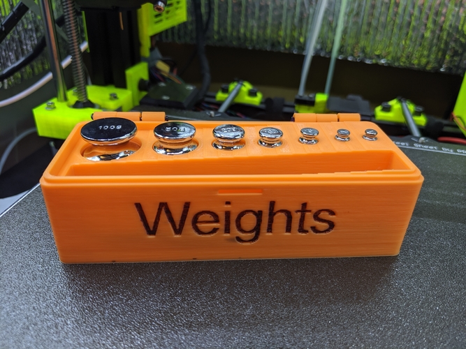 Box (Container) for Calibration Weights 3D Print 263463