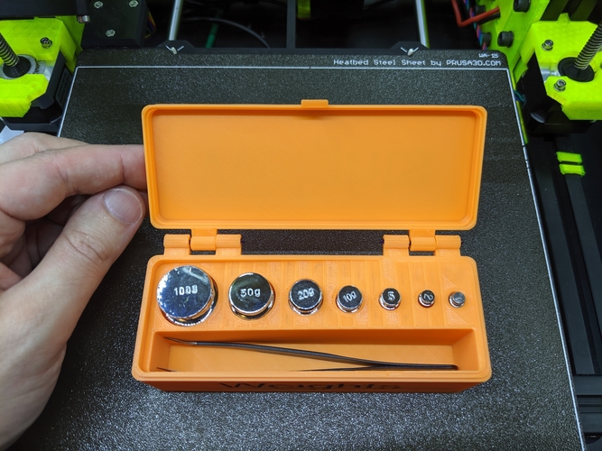 Box (Container) for Calibration Weights 3D Print 263465