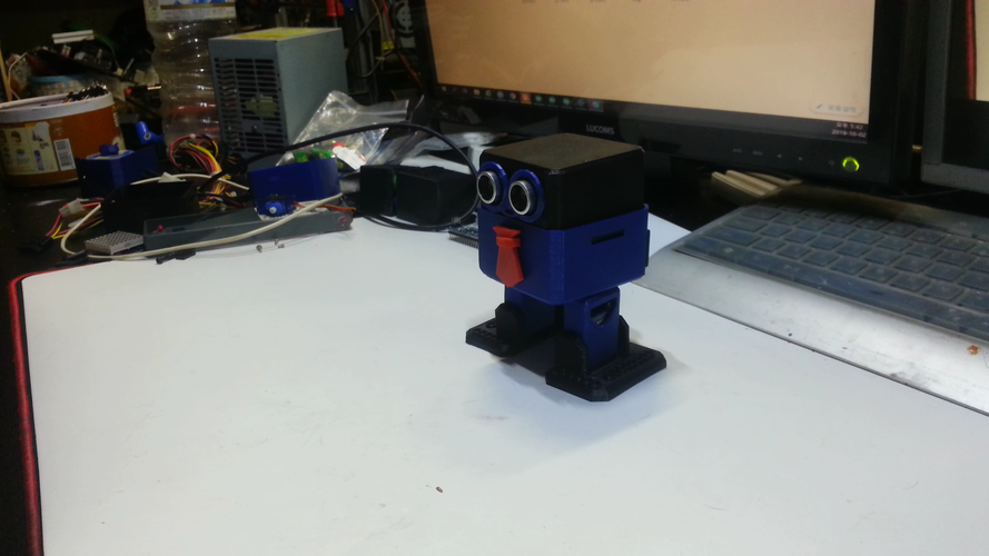 HOW TO MAKE OTTOBOT ,OPEN SOURCE DANCE ROBOT 3D Print 263506