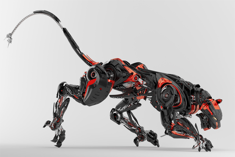 Cyborg Panther 3D Print 263540