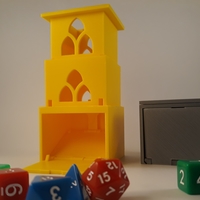Cubic Gate - Collapsible / Telescoping Dice Tower - Thumbnail 3
