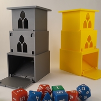 Cubic Gate - Collapsible / Telescoping Dice Tower - Thumbnail 5