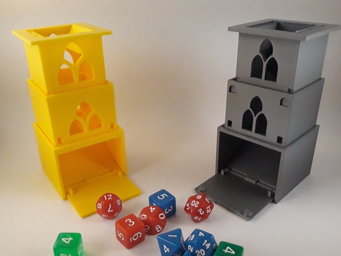 Cubic Gate - Collapsible / Telescoping Dice Tower